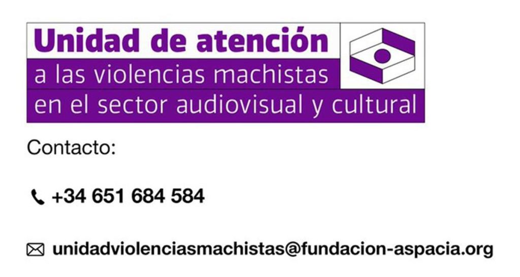 Las personas que se comuniquen con la Unidad hablarán directamente con profesionales cualificadas, y ni el Ministerio de Cultura ni la Academia de Cine tendrán acceso a sus datos.