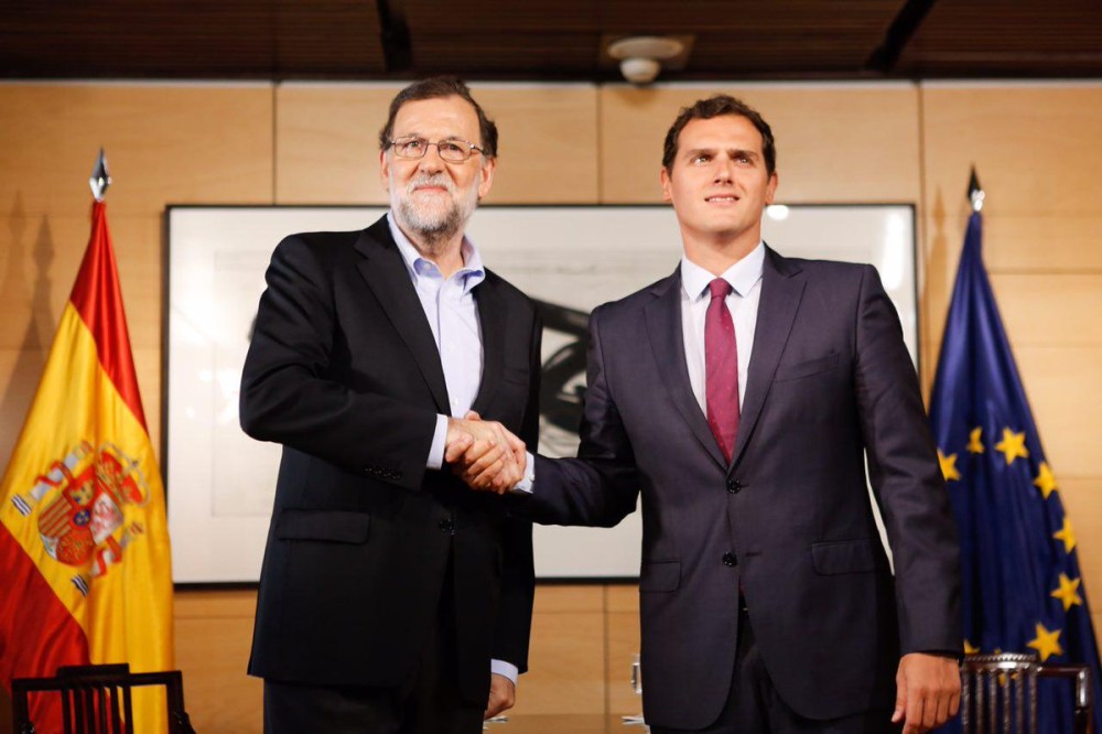 Mariano Rajoy y Albert Rivera