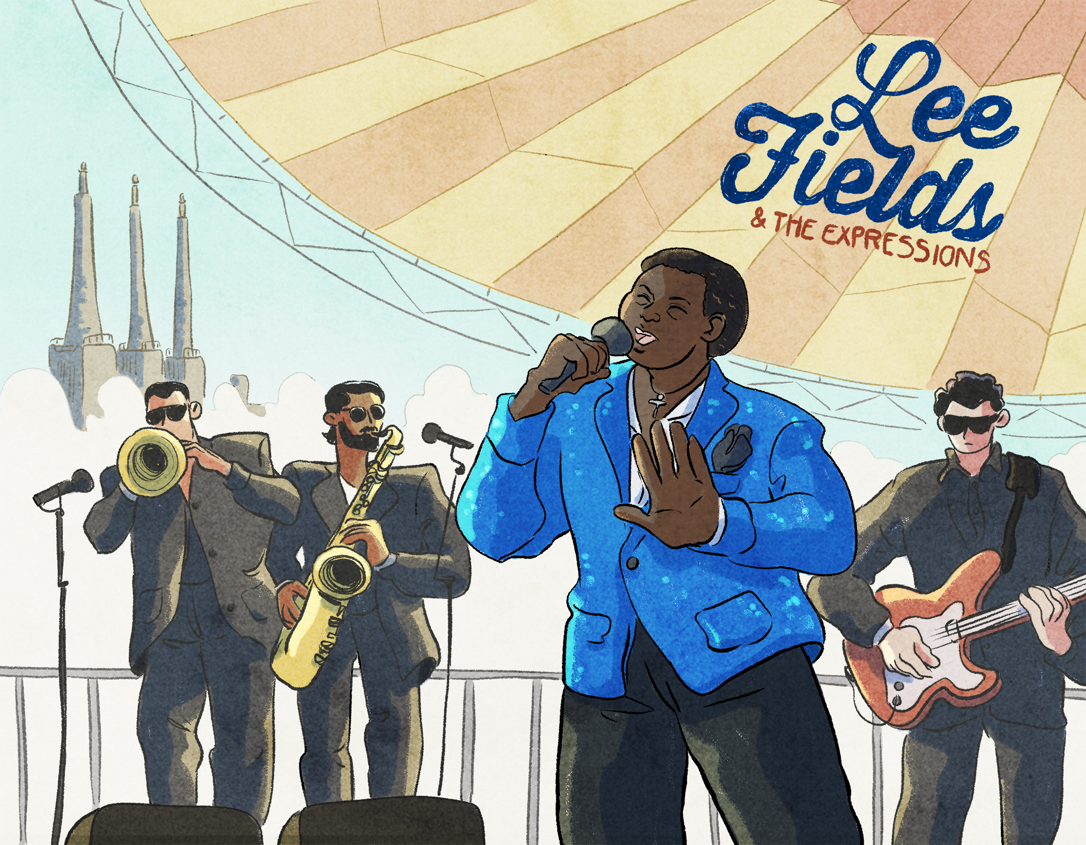 Lee Fields, ilustración de Alba Cardona