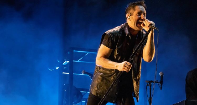 Trent Reznor performs with Nine Inch Nails. CREDIT: Astrida Valigorsky/Getty