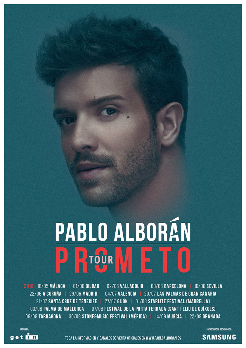 Cartel Pablo Alborán