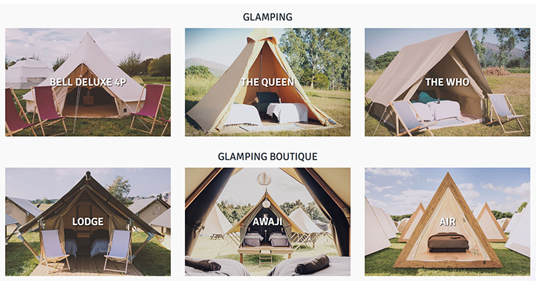 Glamping en Doctor Music Festival