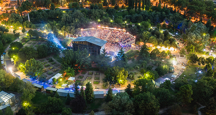 Turismo musical en Noches del Botánico