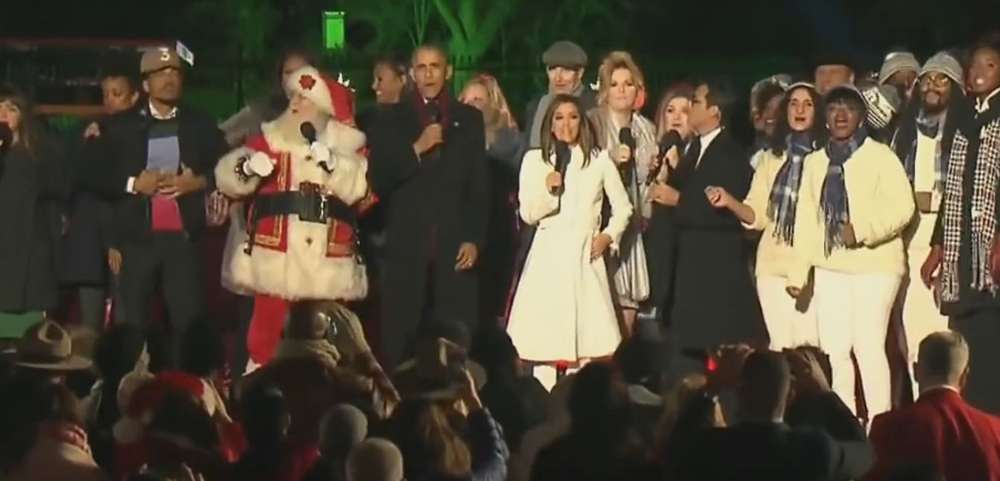 Obama canta Jingle Bells