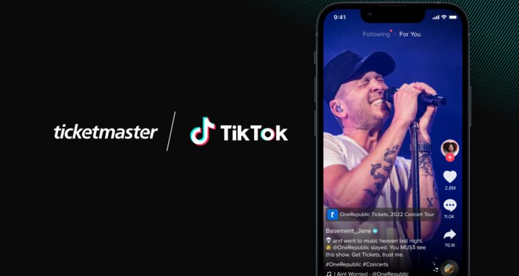 TikTok y Ticketmaster se unen para que las entradas lleguen a los auténticos fans de la música en directo